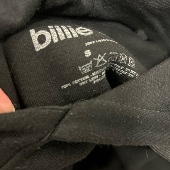 Black Billie Eilish Graphic Hoodie - Picture 5 of 5